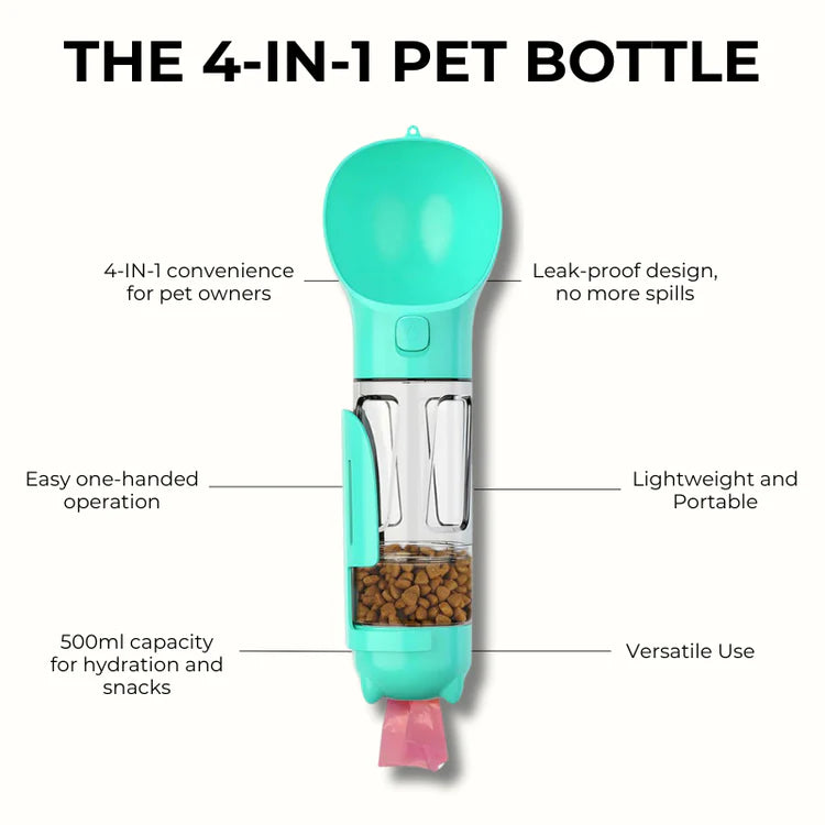 Pet Pal: 3-in-1 Travel Buddy for Your Dog