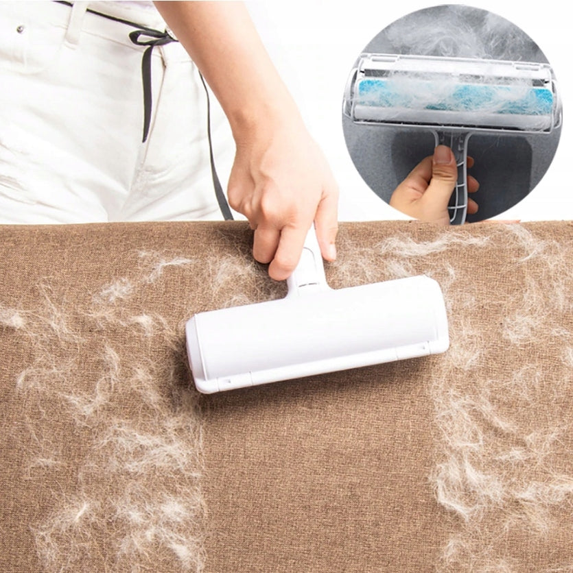 Sleek Sweep: Self-Cleaning Pet Hair Remover Roller