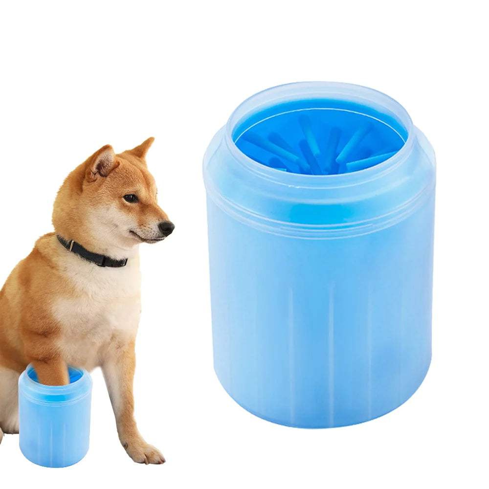 PawPal: Portable Dog Paw Cleaner with Soft Silicone Bristles