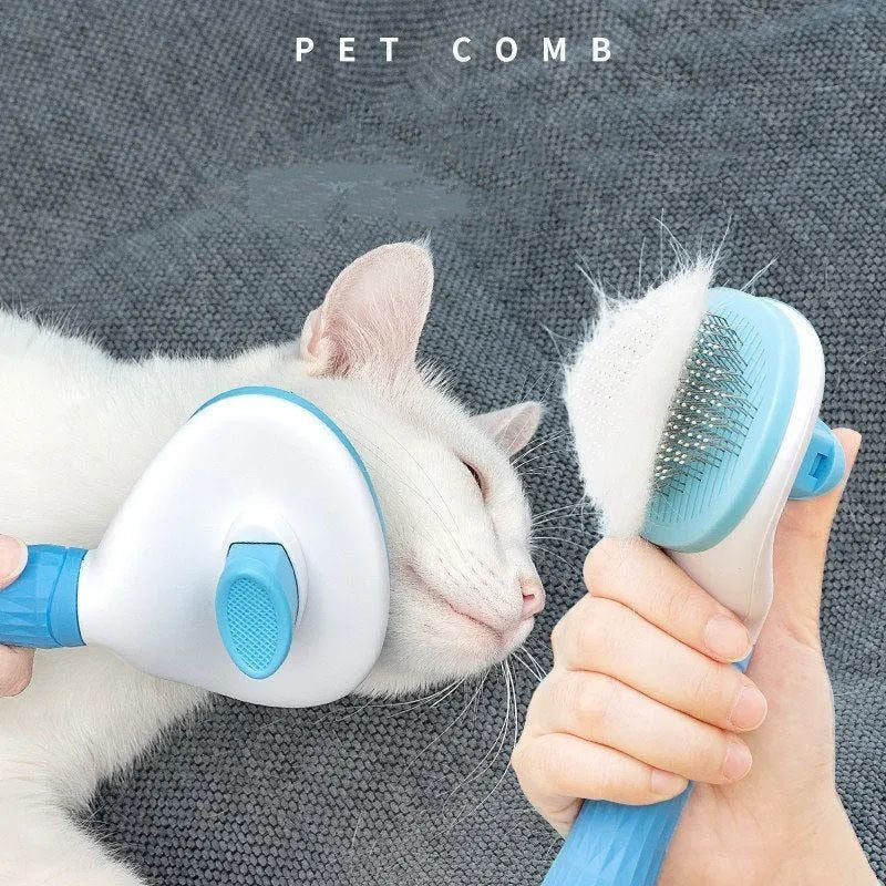 Silky Pet: Gentle Grooming and Deshedding Brush for Pets