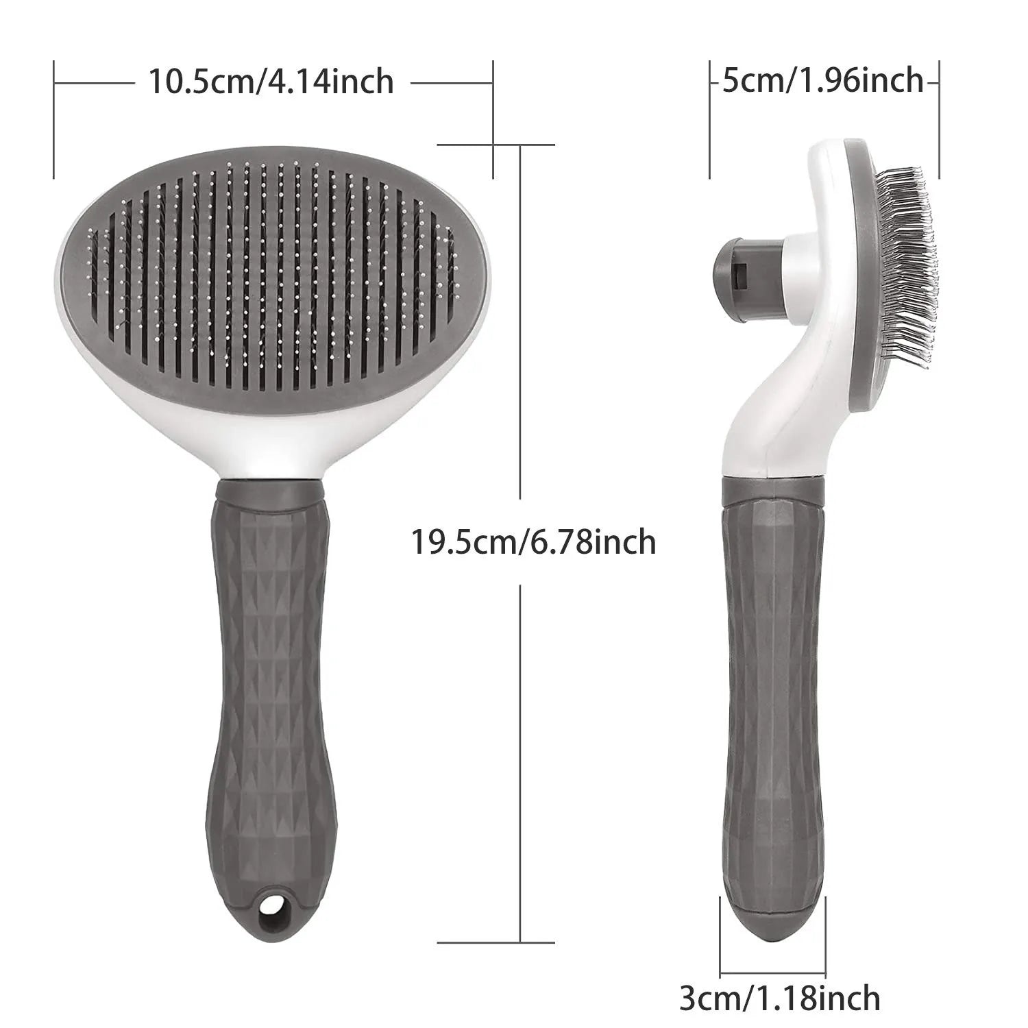 Silky Pet: Gentle Grooming and Deshedding Brush for Pets