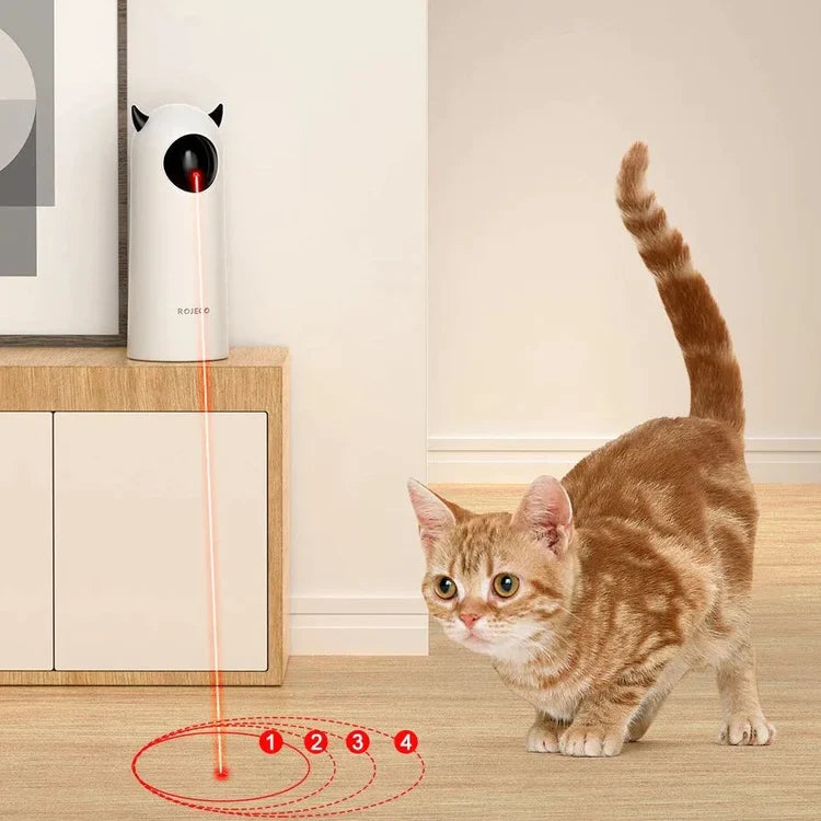 SmartLaserPlay - Interactive Pet LED Laser Toy