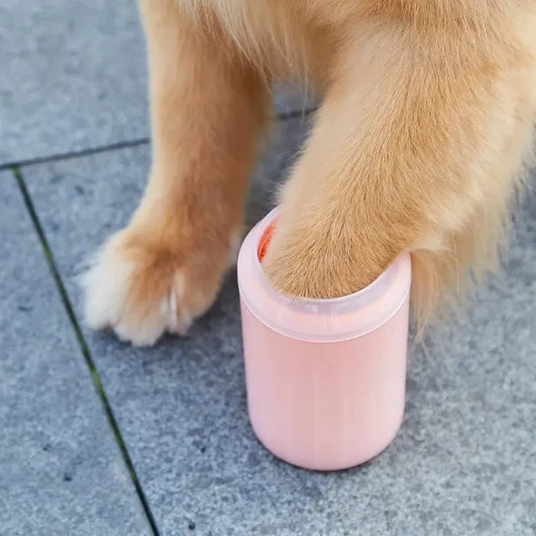 PawPal: Portable Dog Paw Cleaner with Soft Silicone Bristles