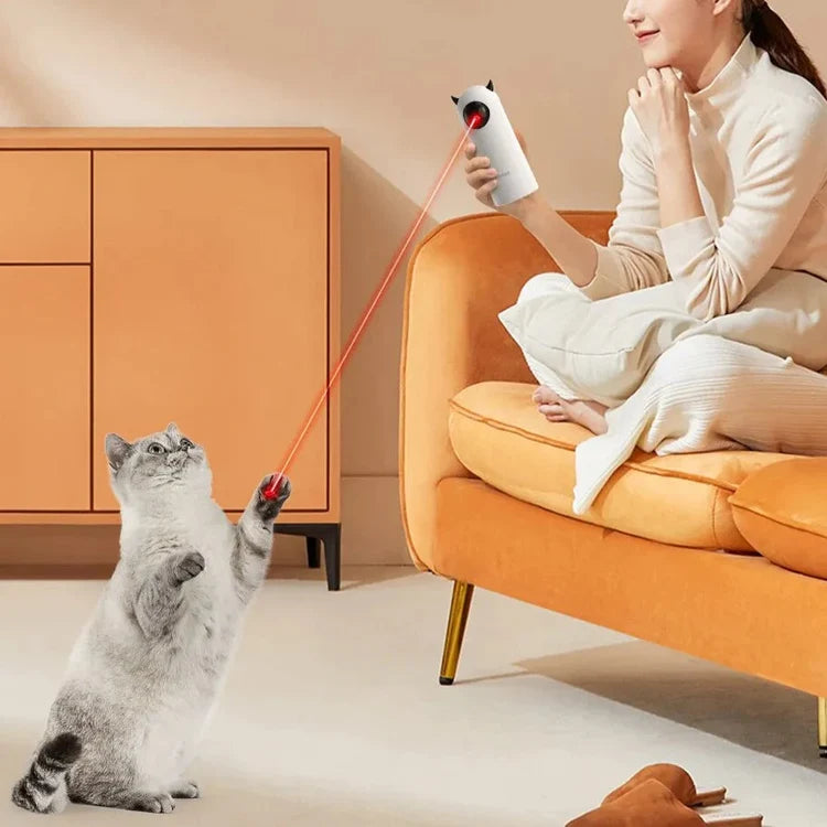 SmartLaserPlay - Interactive Pet LED Laser Toy