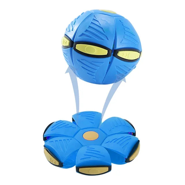 Space Ball: Transformable Flying Disc Dog Toy