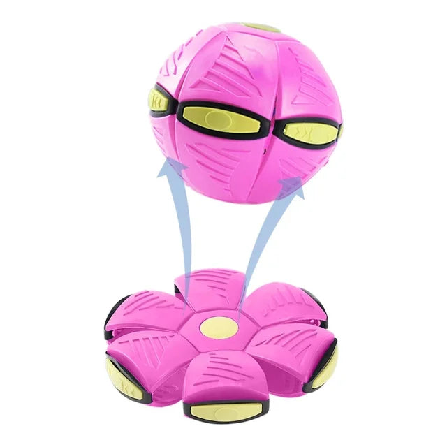 Space Ball: Transformable Flying Disc Dog Toy