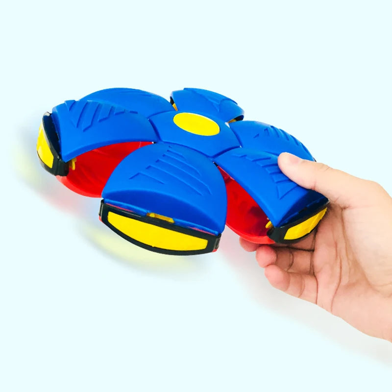 Space Ball: Transformable Flying Disc Dog Toy