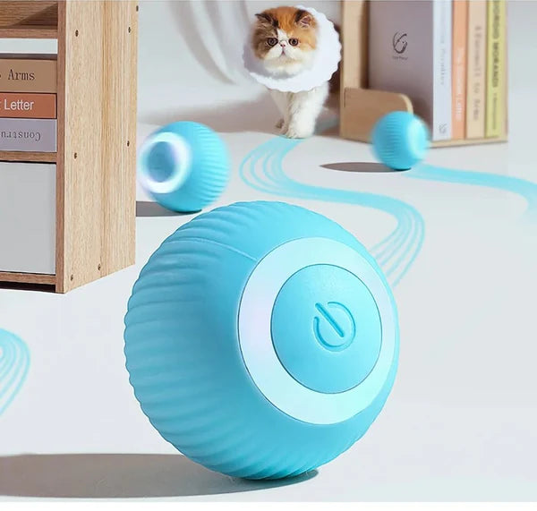 Night Hunter: Interactive Smart Ball for Cats