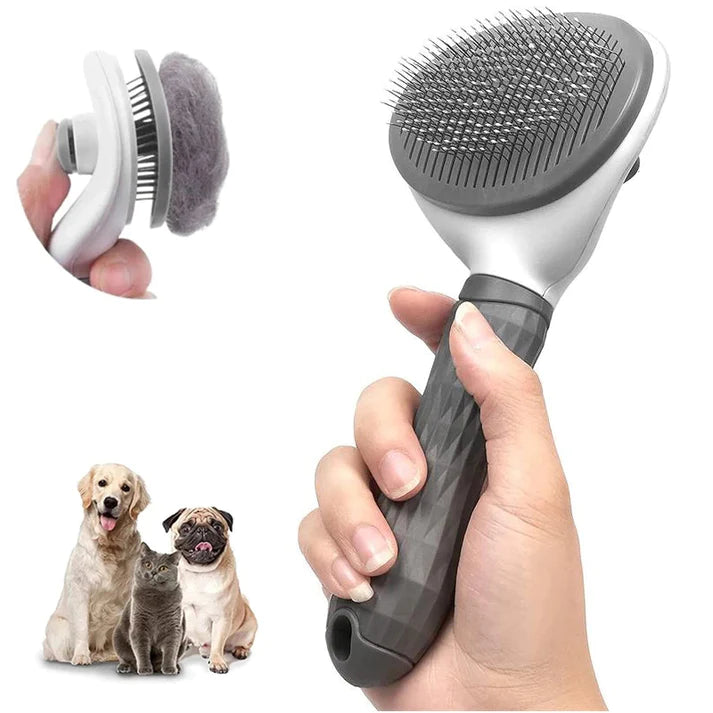 Silky Pet: Gentle Grooming and Deshedding Brush for Pets